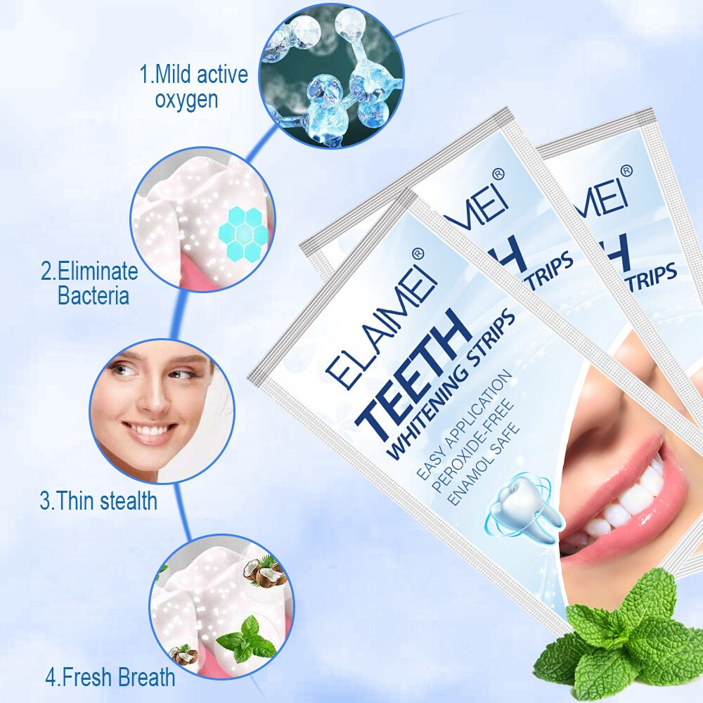 Teeth Whitening Strip 28 White Strips Teeth Whitening 牙贴 - 图1