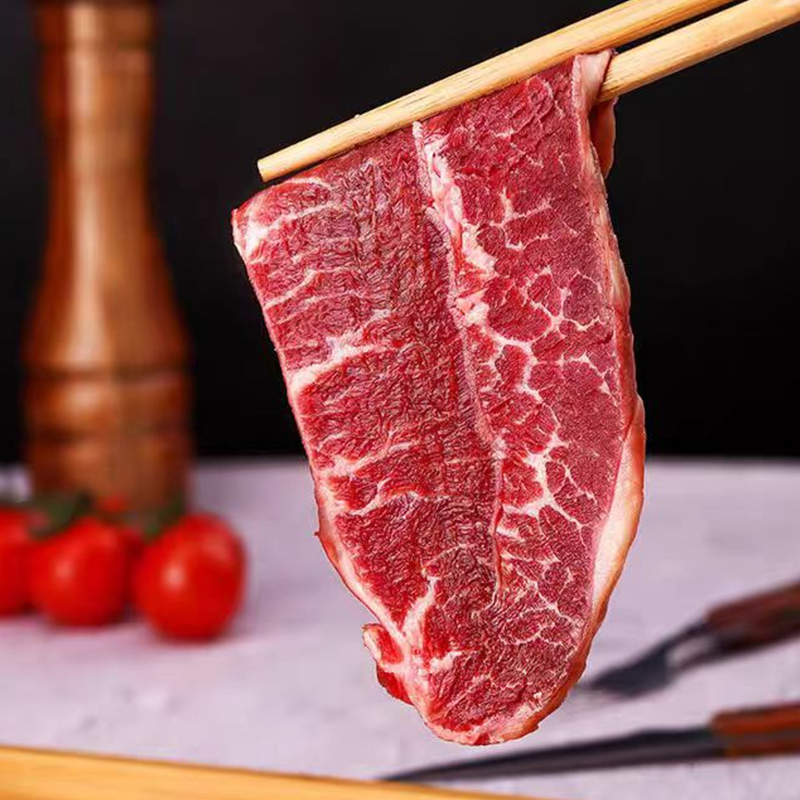 澳洲安格斯谷饲原切板腱烤肉片涮肉片牡蛎肉片烧肉食材火锅肉片 - 图3