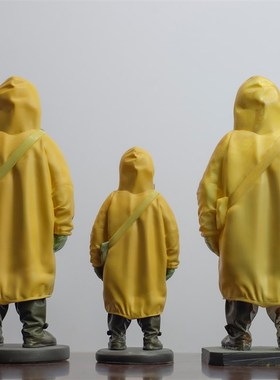 原创艺术摆件《面具》新款潮玩手办轻奢雕塑桌面客W厅礼物创意装