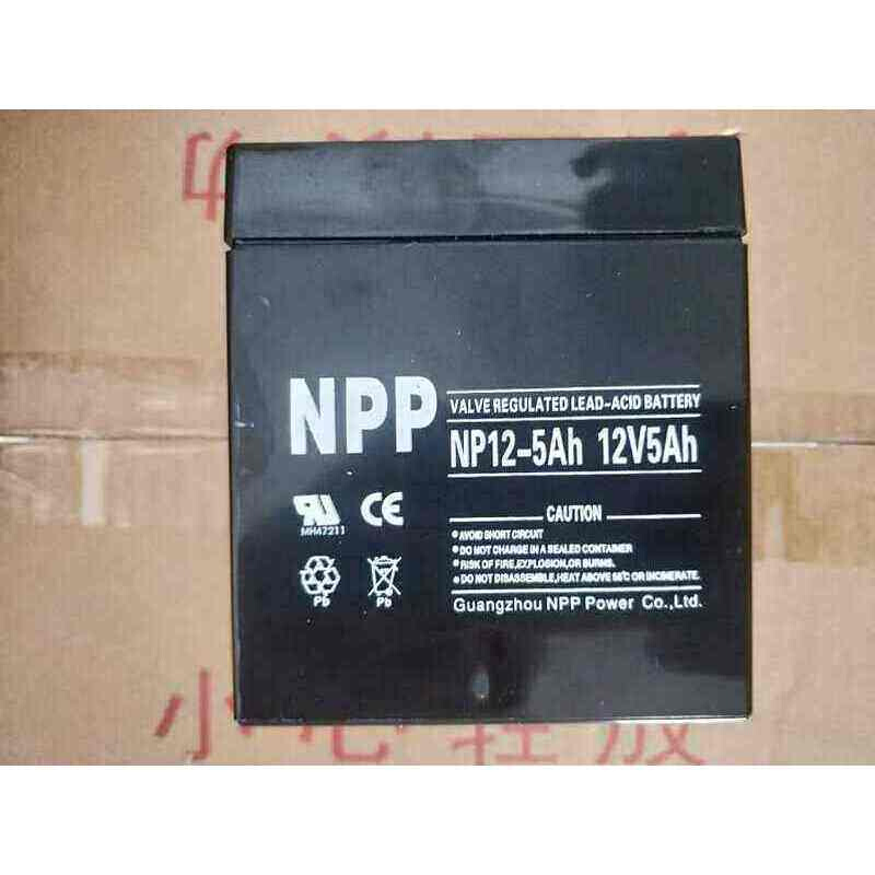 NPP耐普NP12-6.5蓄电池12V6.5AH精密仪器电动玩具消防安防铁路UPS - 图1