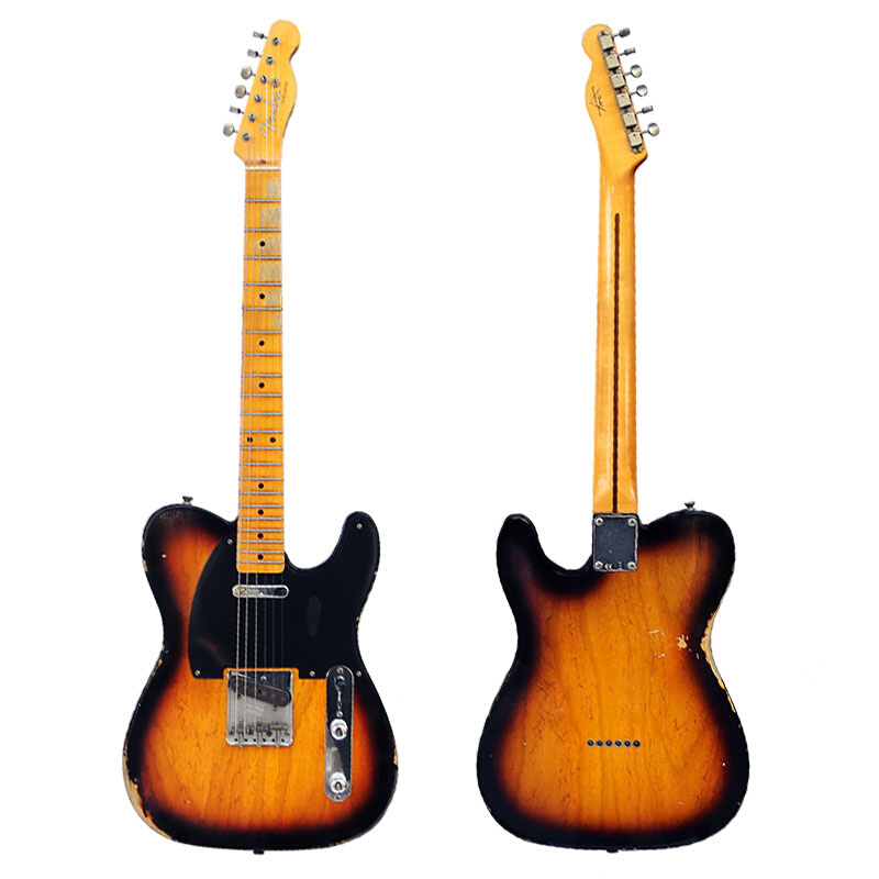 S【OLO琴行】fender customshop 52TELE®RELIC 轻度做旧电吉 - 图3