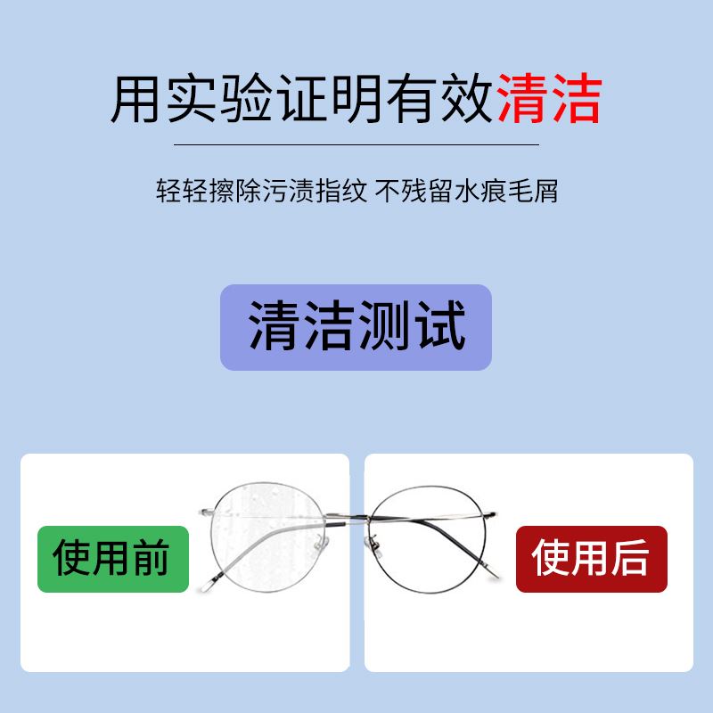 眼镜防雾湿巾擦防起雾清洁抑菌巾眼镜布擦拭镜片专用除雾神器眼睛 - 图2