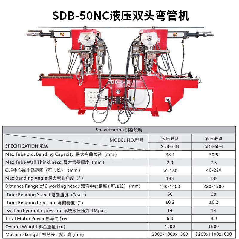 正能SDB-50NC液压双头弯管机不锈钢弯管机钢管圆管自动弯管机,淘宝优惠券,粉丝福利购,淘宝优惠卷