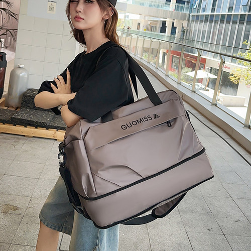 大容量短途出差手提行李包时尚旅游旅行包轻便待产收纳运动健身包 - 图1