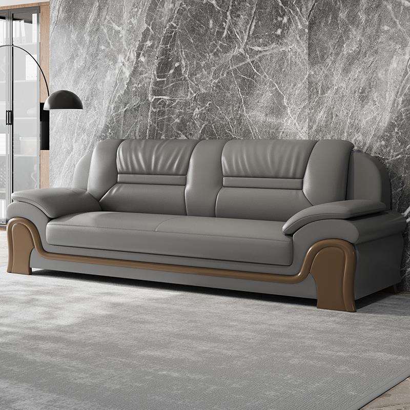 j8接待三人位会客区酒店洽谈简约会议室办公沙发商务办公室沙发g3 - 图0