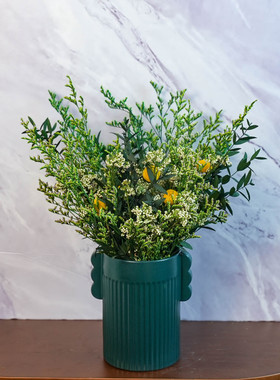 【春风】餐桌花玄关装饰摆件客厅餐厅干花永生花