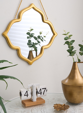 玄关装饰摆件高级感小众创意铜制办公室I桌面摆件高级感软装工艺