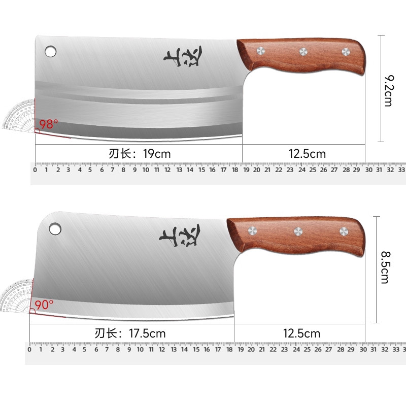 切菜刀家用切片刀切肉切丝专用广东阳江正宗砍骨套装斩切两用刀具,淘宝优惠券,粉丝福利购,淘宝优惠卷