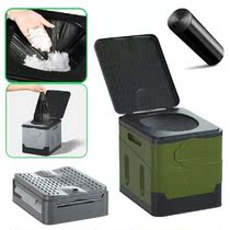 Outdoor Toilet Portable Outdoor Camping Folding Toilet Stron