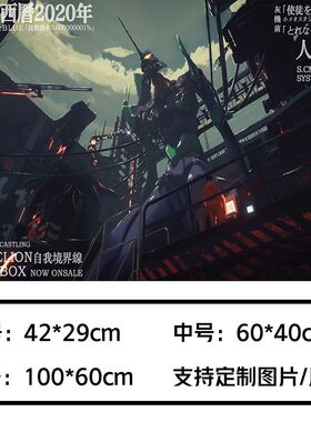 EVA海报墙贴新世界福音战