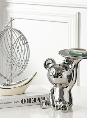 现代轻奢一帆风顺办公室摆件家居客厅书架工艺礼品摆饰帆船艺术软