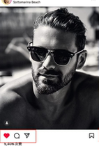 Professional IG INS style Follow pink creative drawing attention to design love