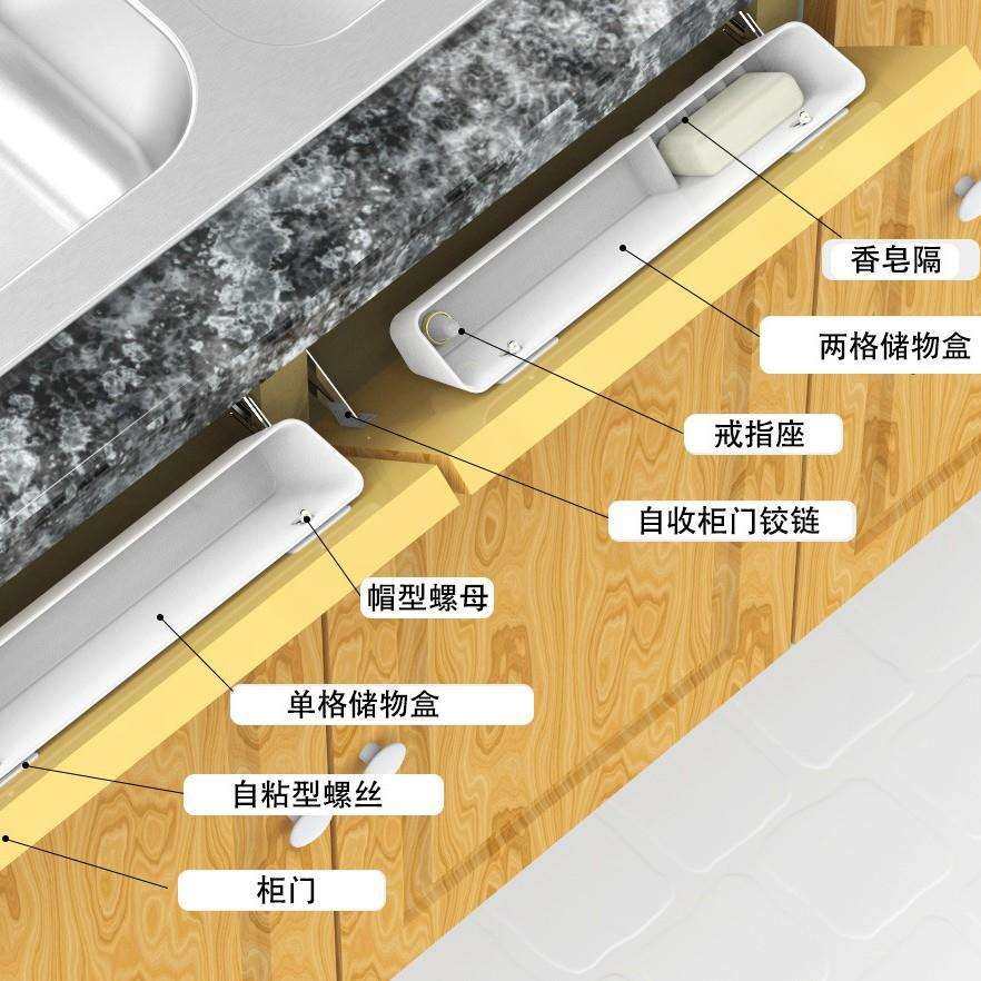 调料盒厨房家用置物架调味罐瓶收纳墙挂式壁橱柜衣柜柜门收纳盒,淘宝优惠券,粉丝福利购,淘宝优惠卷