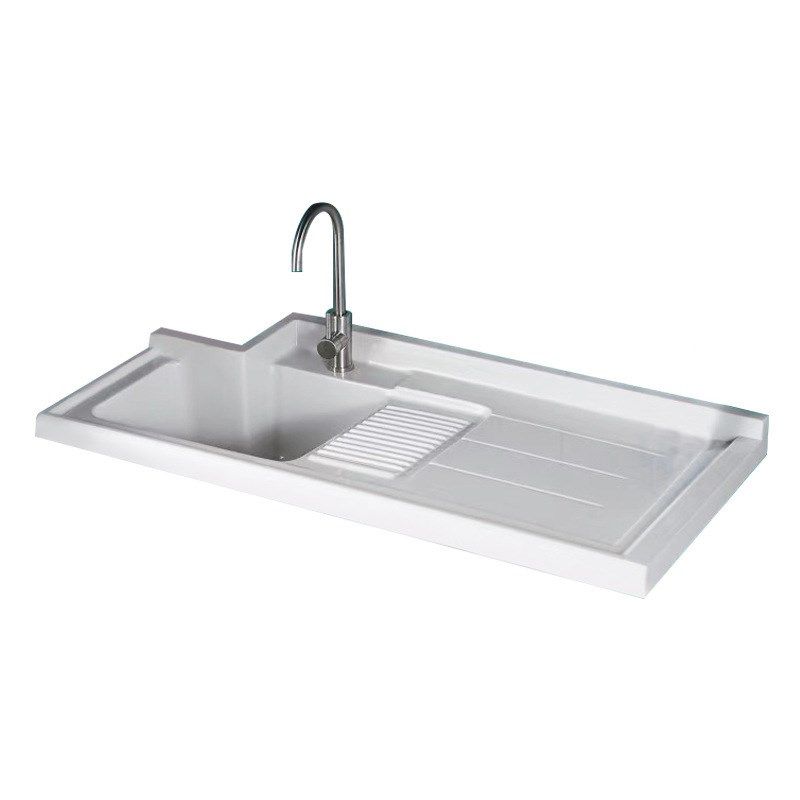 洗衣池盆c阳台洗手盆带搓板高低盆石英石切角盆洗衣柜一体台盆,淘宝优惠券,粉丝福利购,淘宝优惠卷