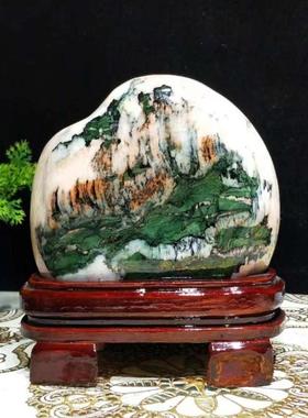 奇石天然青海七彩石原石黄河石头家居玄关客厅观赏桌面摆件包邮