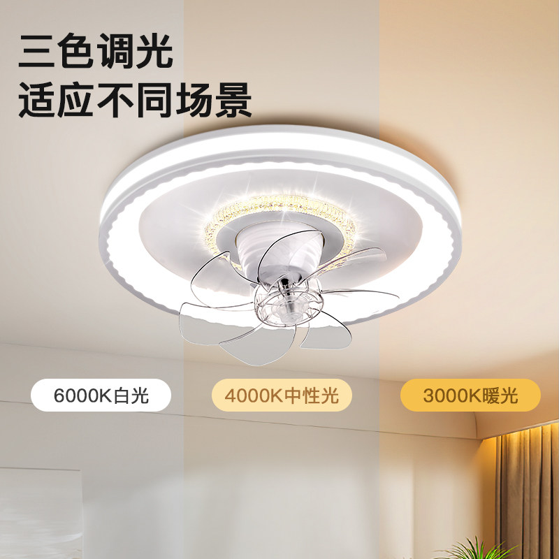 箭牌照明2025新款风扇吸顶灯现代简约家用客厅餐厅卧室一体电扇灯,淘宝优惠券,粉丝福利购,淘宝优惠卷