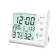 LED silent smart weather electronic clock ins desktop clock perpetual calendar desktop transparent student alarm clock