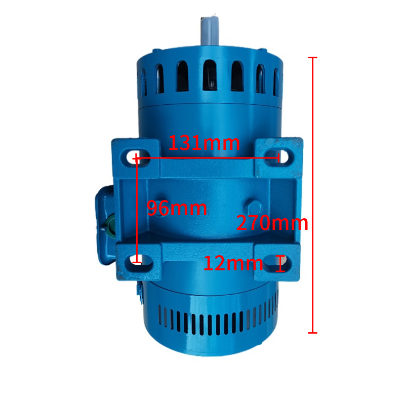 DC-220V激磁励磁直流马达电机0.37KW立卧式1/2HP制袋机 调速电机 - 图3