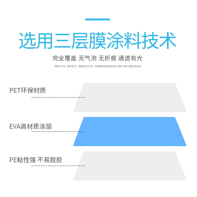 王者过塑膜塑封膜A4标准15c/丝100张护卡膜过胶膜/热封膜/纸 - 图0