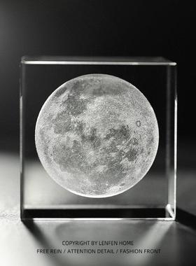 雨摆件治愈系小云立方下雨天水晶球桌面的解压云朵物件女发光礼物