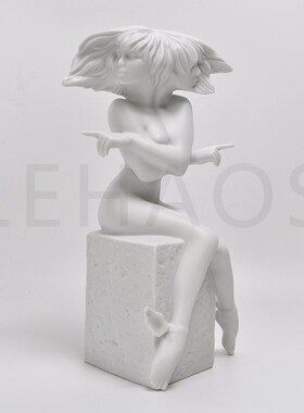 极速双子座!北欧风纯色创意 陶瓷装饰摆件 十Q二星座陶瓷摆件星座