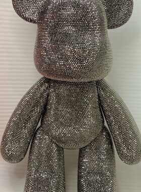 极速果冻钻53i厘米大号熊礼品黏钻摆件满钻暴力熊么么熊DIY手工贴