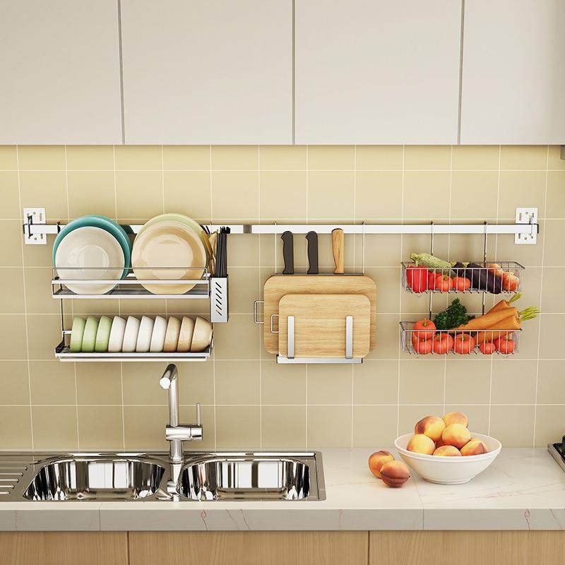 304不锈钢免打孔厨房碗架碗碟盘子沥水架窗户置物架多功能收纳架,淘宝优惠券,粉丝福利购,淘宝优惠卷