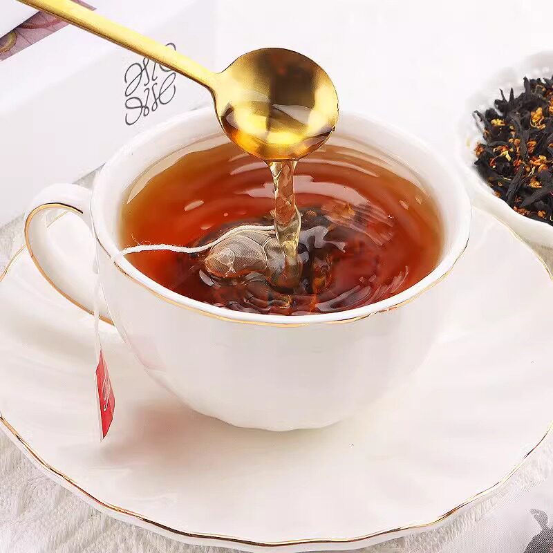 桂花红茶正宗2024新茶小种茶叶正山小种浓香型红茶级独立三角包