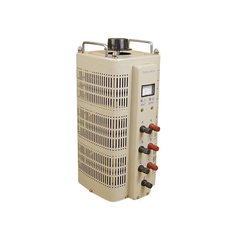 接触调压器TDGC2-15KVA新型三相调压器纯铜线圈稳定调压器0-430V-图0