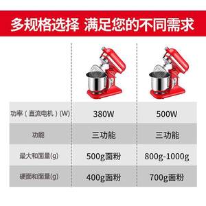 格菱乐厨师机和面机商用小型全自动揉面机搅拌机打蛋机鲜奶机