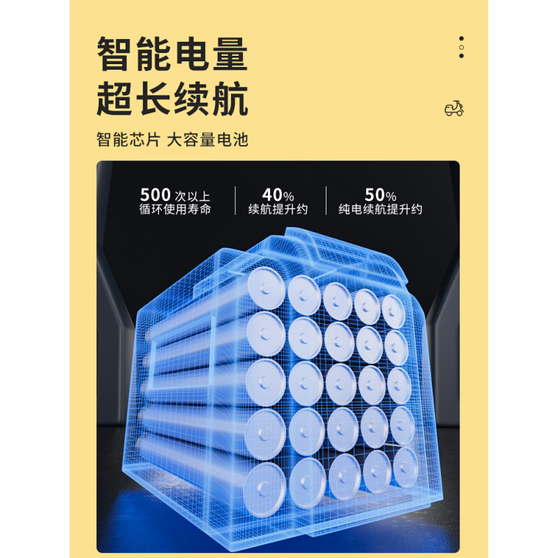 小海豚迷你电动车小型可折叠放汽车后备箱上班校园代步车白黑色