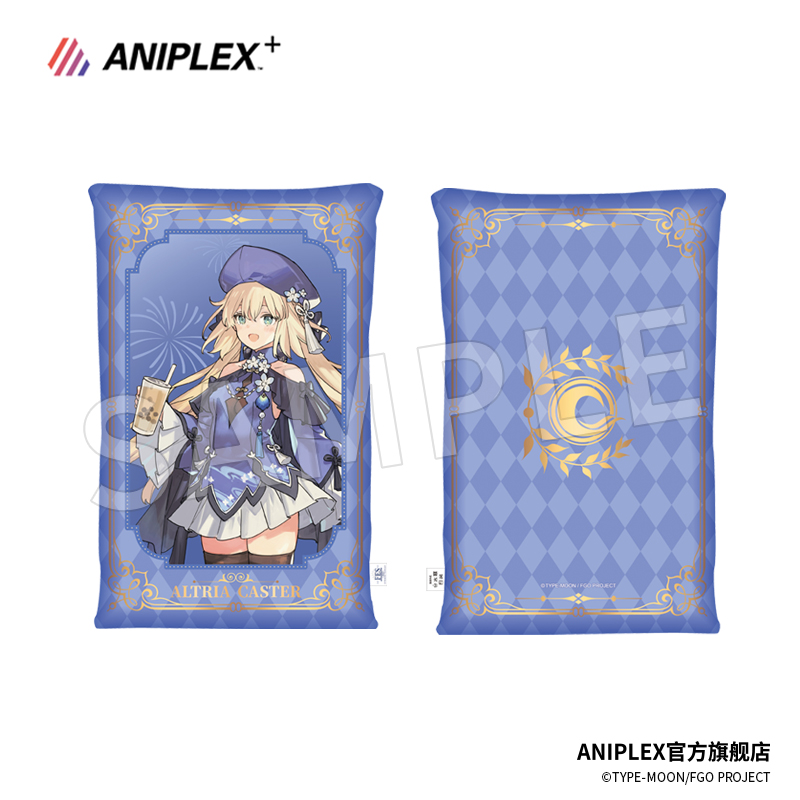 现货正版 FGO6周年 影法师 阿尔托莉雅卡斯特 梅林 抱枕 - 图0