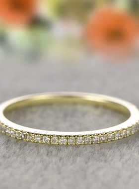 2025新款跨境镀玫瑰金镶钻情侣戒条形钻戒名媛风尾戒女款热销