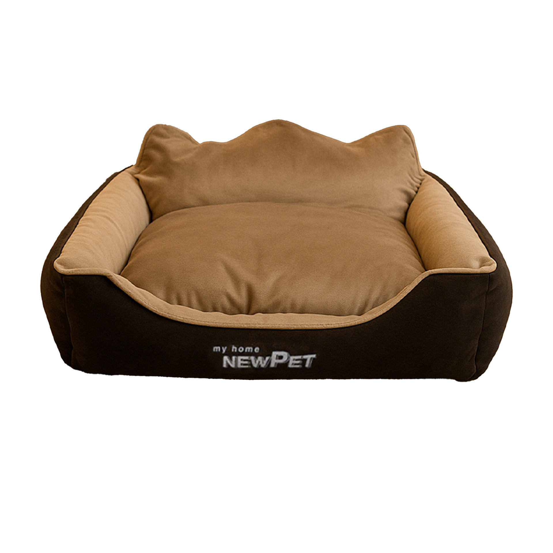 冬季保暖宠物窝中小型犬猫咪靠背方窝柔软舒适可拆洗宠物狗窝睡垫,淘宝优惠券,粉丝福利购,淘宝优惠卷