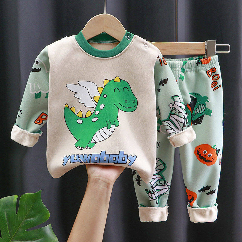 儿童保暖内衣套装女童秋冬家居服加绒加厚秋衣秋裤,淘宝优惠券,粉丝福利购,淘宝优惠卷