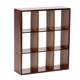 Bamboo tea cup rack tea set Bogu rack handmade nine-grid storage rack teapot rack Duobao grid six-grid tea rack