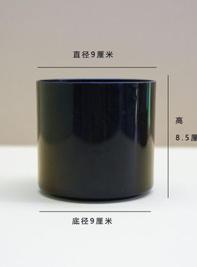 新品时尚创意彩色圆柱花卉盆栽花器简约卡通桌面阳台小号花盆