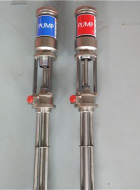 直销2:1不锈钢聚氨酯提料泵，聚氨酯提料泵，气动柱塞泵