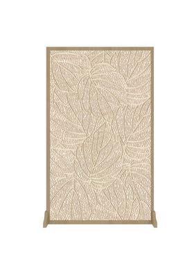 卧室芭蕉叶座屏新款屏风隔断客厅移动简约入户遮挡布艺进门卫生间