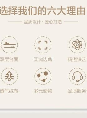 美甲桌带桌椅现代简约单人双人美甲台网红美甲店沙龙家具指甲桌