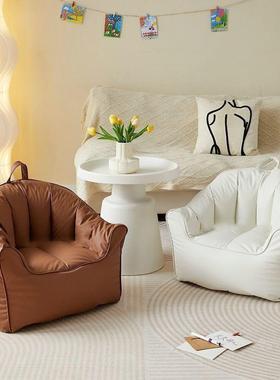 儿童沙发卧室宝宝幼儿单人阅读沙发椅可爱懒人沙发简约坐凳耐用