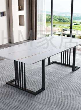 现货茶台桌腿支架岩板茶桌脚办公桌架书桌餐桌底座不锈钢台脚