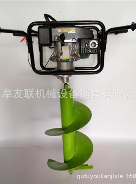 打坑挖树窝钻孔机汽油手提式园林打坑机果园施肥挖坑机62