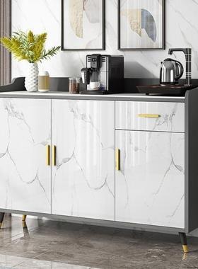 Fls岩板餐边柜茶柜茶水柜厨房置物柜小橱柜餐厅饮水机餐边柜一体