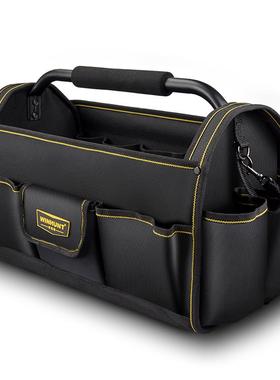 常胜客手提工具包多功能工具箱大容量电工包男专用木工工具袋大号