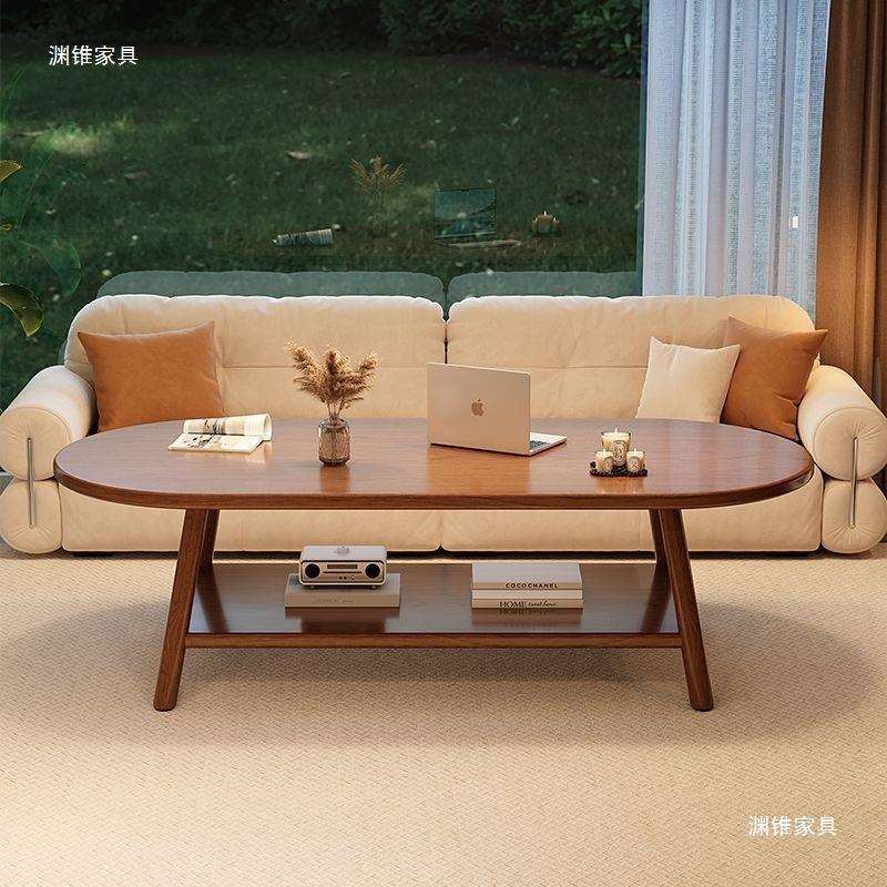 茶几客厅家用小户型沙发茶桌简约现代出租屋用新款简易卧室小桌子 - 图1