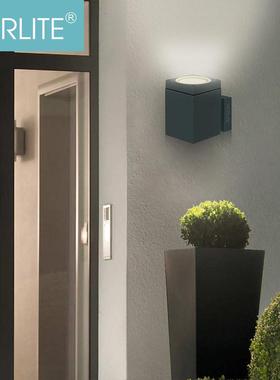 照明灯具户外壁灯阳台走廊照明墙壁灯方形铝材壁灯