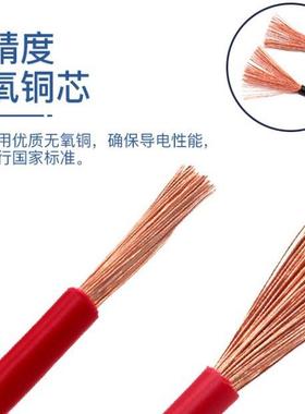 BVR1.5/2.5/4/6平方电线国标单股硬线绝缘导线家装家用电线