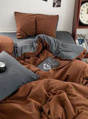 床上四件套带被芯枕芯被套床单被子全套一整套学生宿舍三件套单人