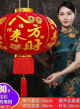 春节新年灯笼大红灯笼灯笼乔迁大门灯笼灯笼结婚灯笼长杆